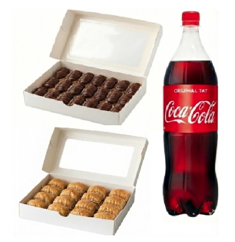 1 kg Ekler Dahil Cevizli Baklava Menüsü