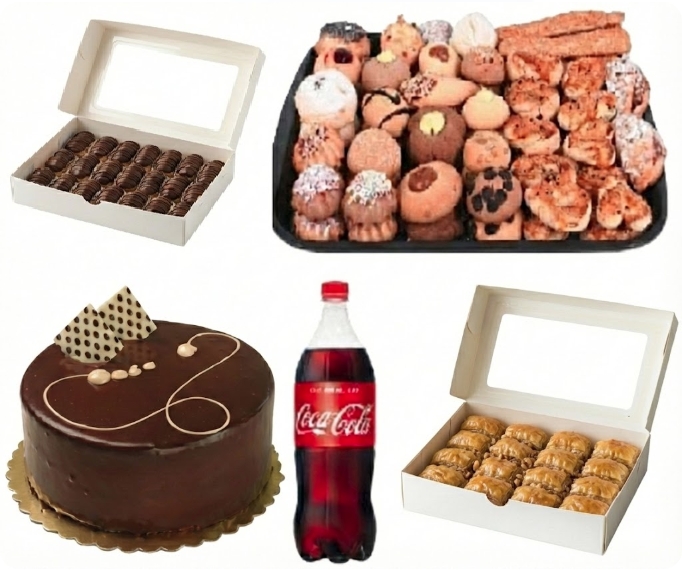 2 Litre Kola İle Tamamlanmış 5'li Menü