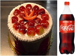 4-6 Kişilik Çilekli Pasta Fırsat